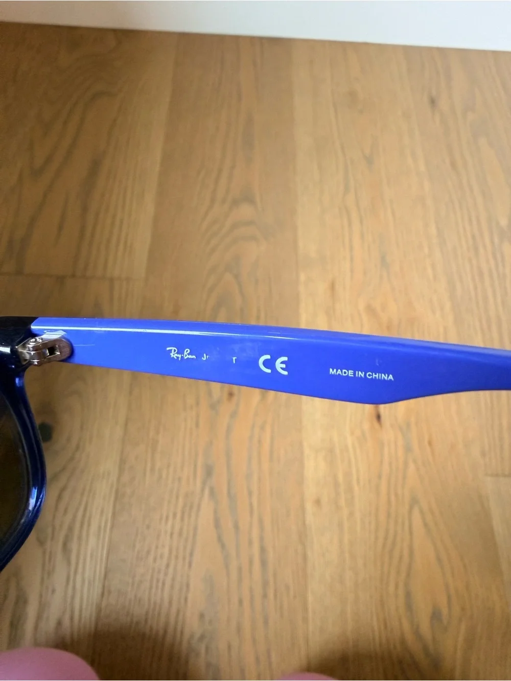 Youth Ray-Ban Blue Frame Sunglasses